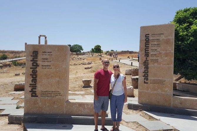 Guided Amman Tour with lunch (4 hrs) - The Citadel: Temple of Hercules, Umayyad Palace, and Hilltop Views