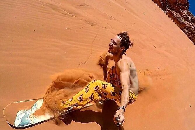 Half-Day 4x4 Wadi Rum Tour - Al Ramal Red Sand Dune: climb, run, and maybe sandboard
