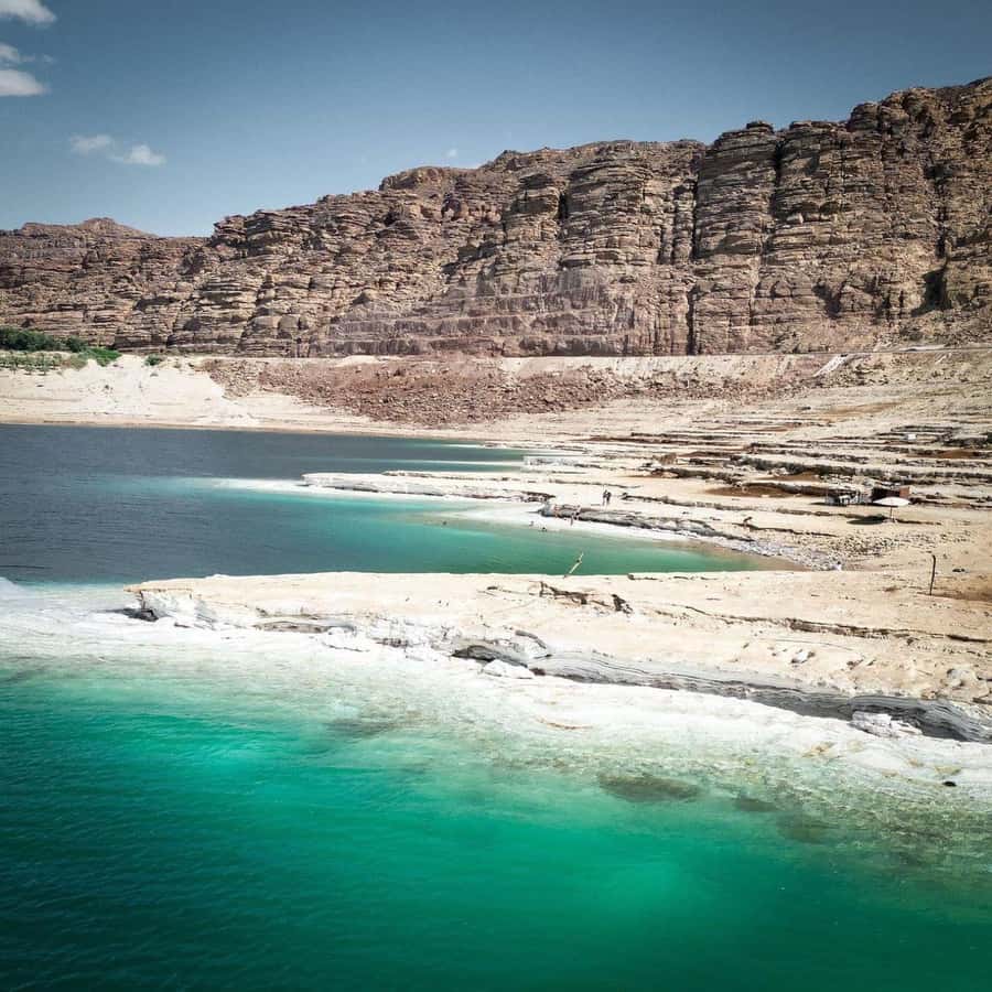 Half Day Tour Dead Sea , Pink Lake, Crystal beach From Amman - Pink Lake and Crystal Beach: Photo Stops You Can Actually Enjoy