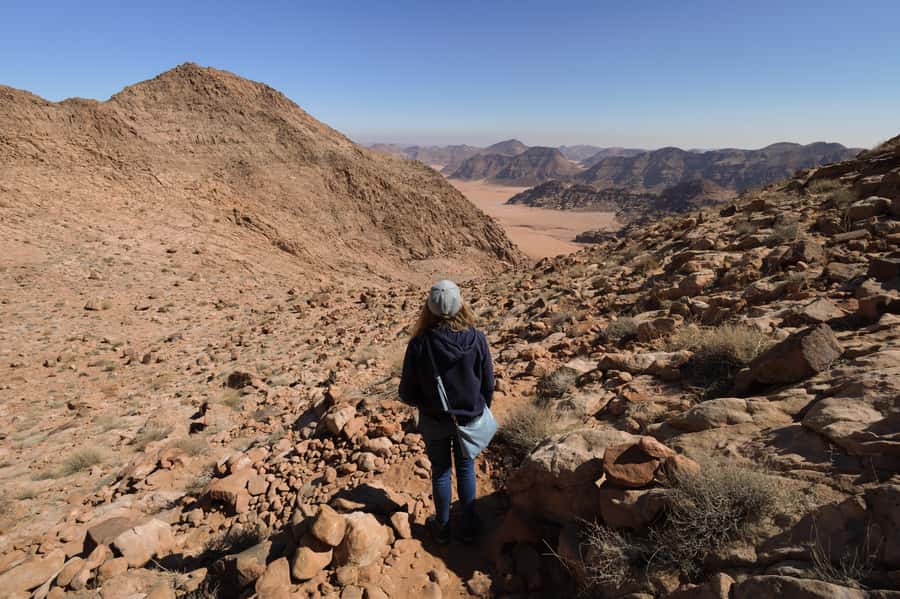 Hike to Jordan's Highest Mountain, Umm Ad Dami & Overnight - Sunset at Wadi Sabet, plus Chicken Rock