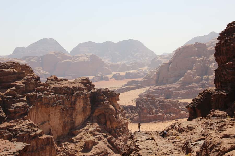 Hike to Jordan's Highest Mountain, Umm Ad Dami & Overnight - Overnight at Wadi Rum Fire Camp, protected area, and under-sand dinner