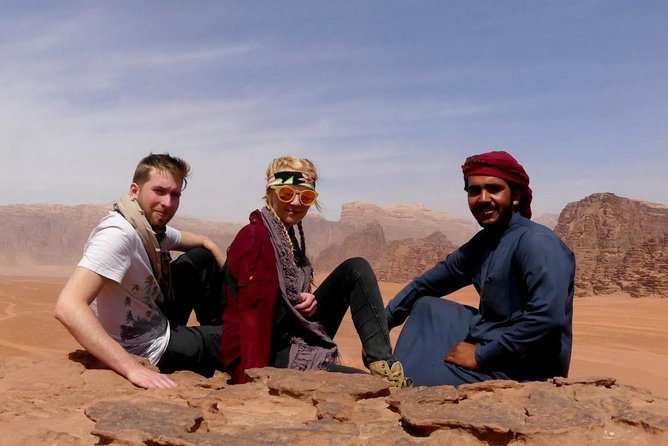 Jeep Tours in Wadi Rum with Bedouin Guide 2,3,4,5 hours | Magic Bedouin Star - Little Bridge and the rock-climb mini challenge
