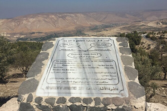 Jerash Ajloun and Umm Qais Private Tour - No guide included: what that means for your experience