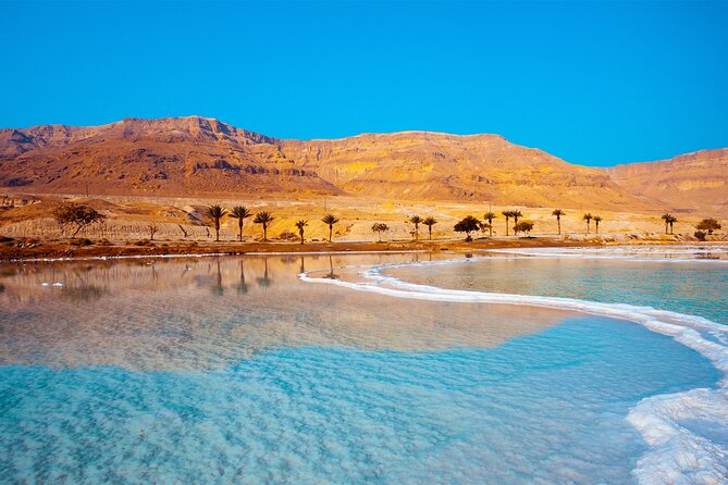 Jerash and Dead Sea Full Day Tour from Amman - Dead Sea Time: Floating in Salt Water and Covering in Mud