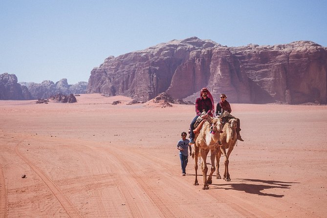 Petra and Wadi Rum Day Excursion with Hotel Collection - Bedouin camp time and sunset: end the day in the right light