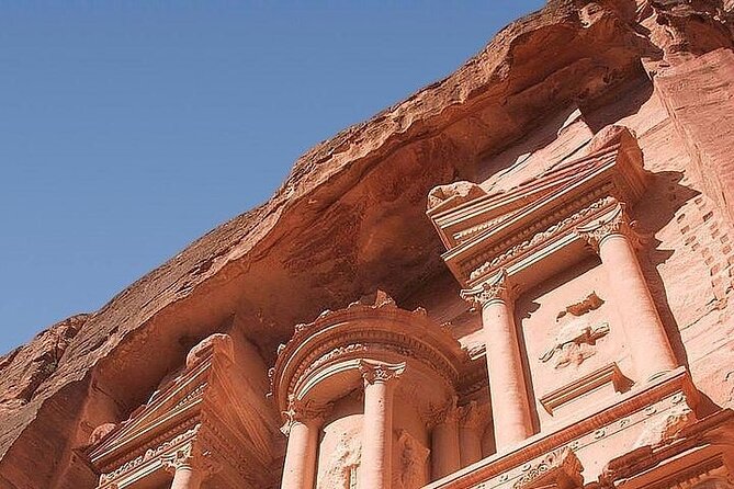 Petra Full-Day Private Tour from Amman or Airport - The Main Route Through Petra, From Street of Facades to Qasr Al Bint