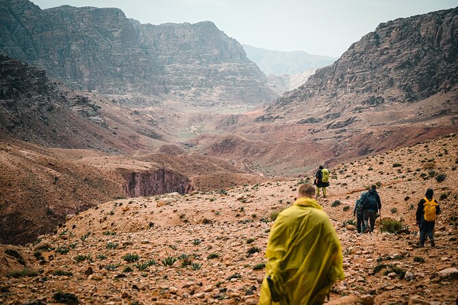 Petra to Wadi Rum Trek - 6 Days - Day 1: leaving Petra’s main pull for a remote downhill camp