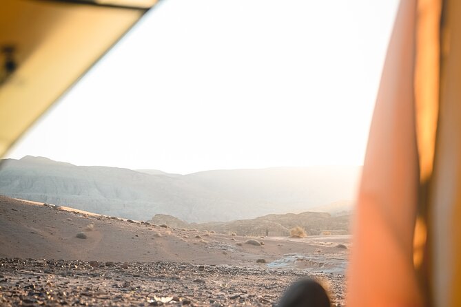 Petra to Wadi Rum Trek - 6 Days - Day 5: gradual climb out of the Jordan Valley and the jeep into Wadi Rum