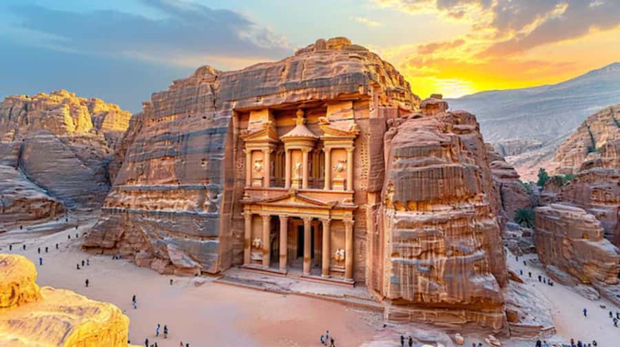 Petra & Wadi Rum: Full Day Private Tour with Hotel Pickup - Wadi Rum: the 4x4 safari that puts you inside the terrain