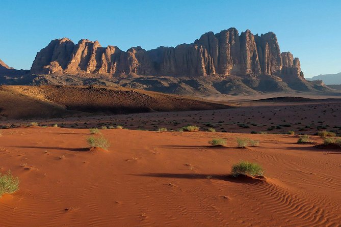 Private Day Trip to Petra and Wadi Rum with Lunch from Aqaba City - Wadi Rum by jeep: Lawrence Springs, dunes, Khazali Canyon, Little Bridge