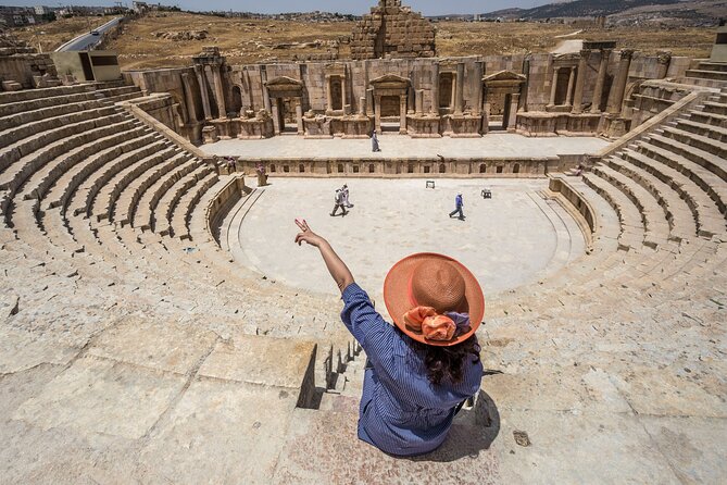 Private Full Day Tour to Jerash, Madaba, and Mount Nebo from Amman - Jerash ruins: walking the Roman city of Gerasa