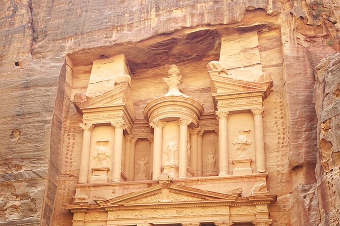 Private Petra Back Entrance Tour with Guide . - Treasury Finale: The Most Famous Facade and Your Photo Time
