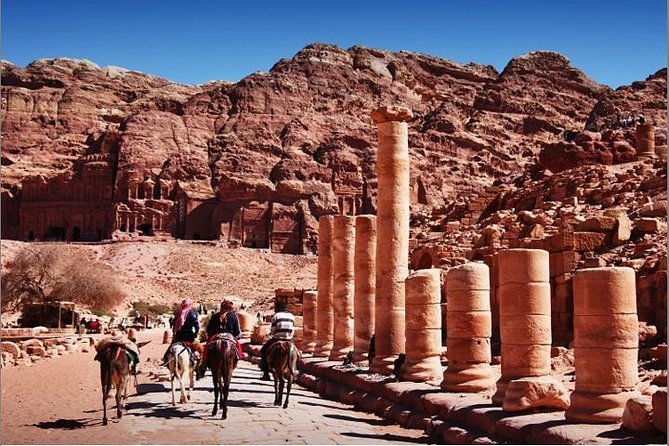 Private Petra Day Trip Including Amman Sightseeing from Amman - Treasury, theater, tombs, and the Byzantine Church circuit