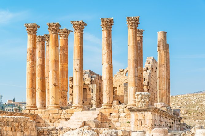 Private Tour: Jerash and Umm Qais Day Trip from Amman - Basilica Terrace, Theaters, and the Umm Qais Museum Stop