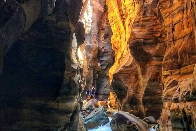 Wadi Al Mujib Adventures From Amman, QAI Airport, Deadsea or Madaba - Waterfalls and timing: how the canyon hike usually feels