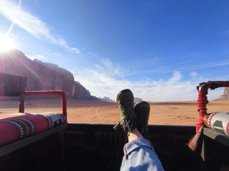 WADI RUM: ALL DAY JEEP TOUR with overnight and full meals - Mushroom Rock and the secret stop: when you want fewer crowds
