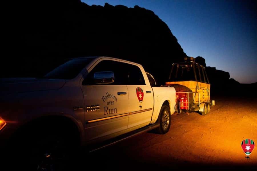 Wadi Rum: Balloons Over Rum - Waking Up for Wadi Rum Sunrise