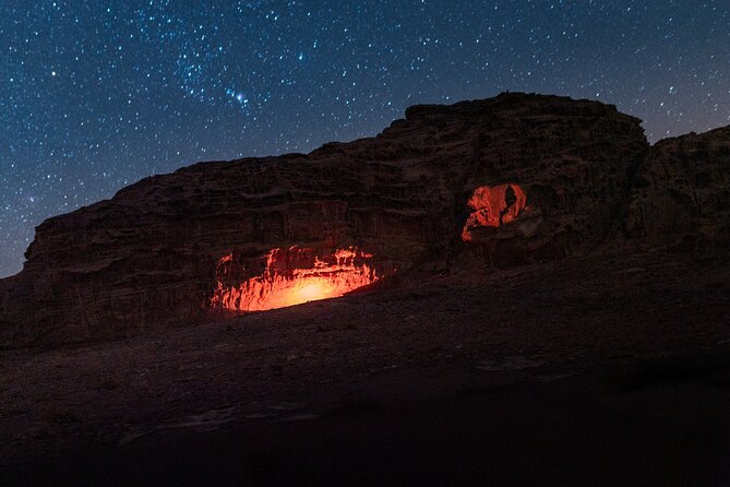 Wadi Rum Cave Camping with Jeep Tour - Dinner, Firelight, and the Stars: The Real Value of Included Food