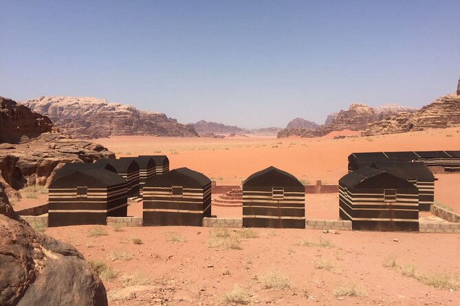 Wadi Rum Jeep Tour & Camp; Overnight - Big dunes, sandboarding, and the fun part of the protected area