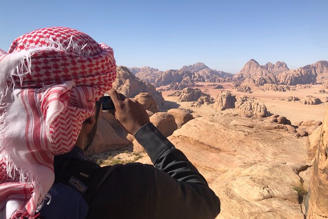 Wadi Rum Mountain Hike & Climb: Burdah, with a bridge at the top! + tour & Lunch - Bedouin lunch on the fire, then time to move (or slow down)