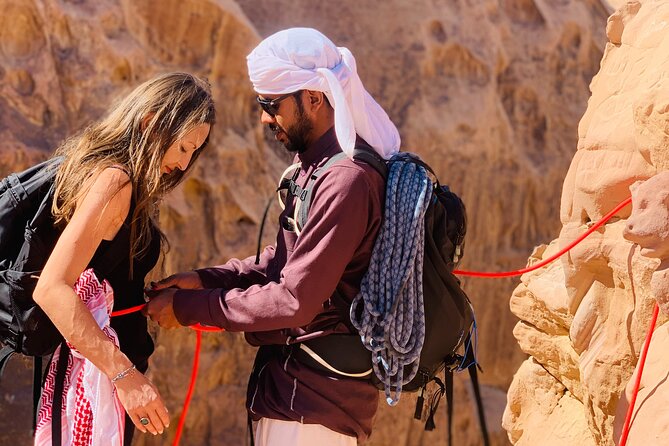 Wadi Rum Mountain Hike & Climb: Burdah, with a bridge at the top! + tour & Lunch - Burdah Mountain 1300 m: the rock bridge hike that rewards your effort
