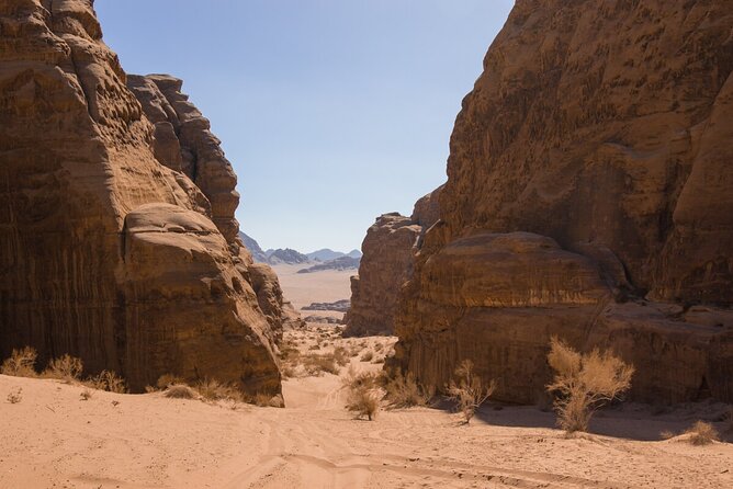 Wadi Rum: Mountain Hike with Lunch & Scenic Valley Tour - Afternoon 4WD across southern valleys, less walking, more seeing