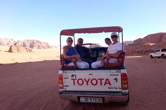 Wadi Rum trip from Aqaba, round trip, includes a 2 -hour jeep - Pickup, Meeting Point, and Timing That Keep You From Rushing